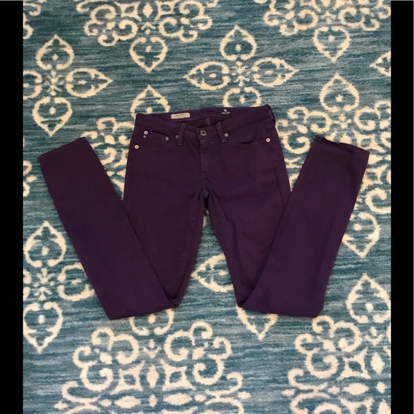 AG purple skinny jeans size 26 🎉HP🎉 - Picture 2 of 4